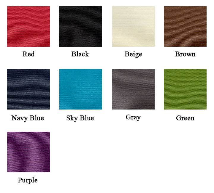 piano bench cushion color options