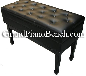 Piano artist bench duet woodmaster adjustable height