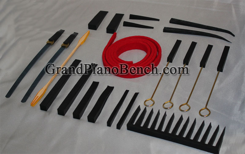 21 piece piano mute tuning kit