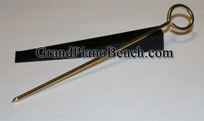 piano mute with wire handle