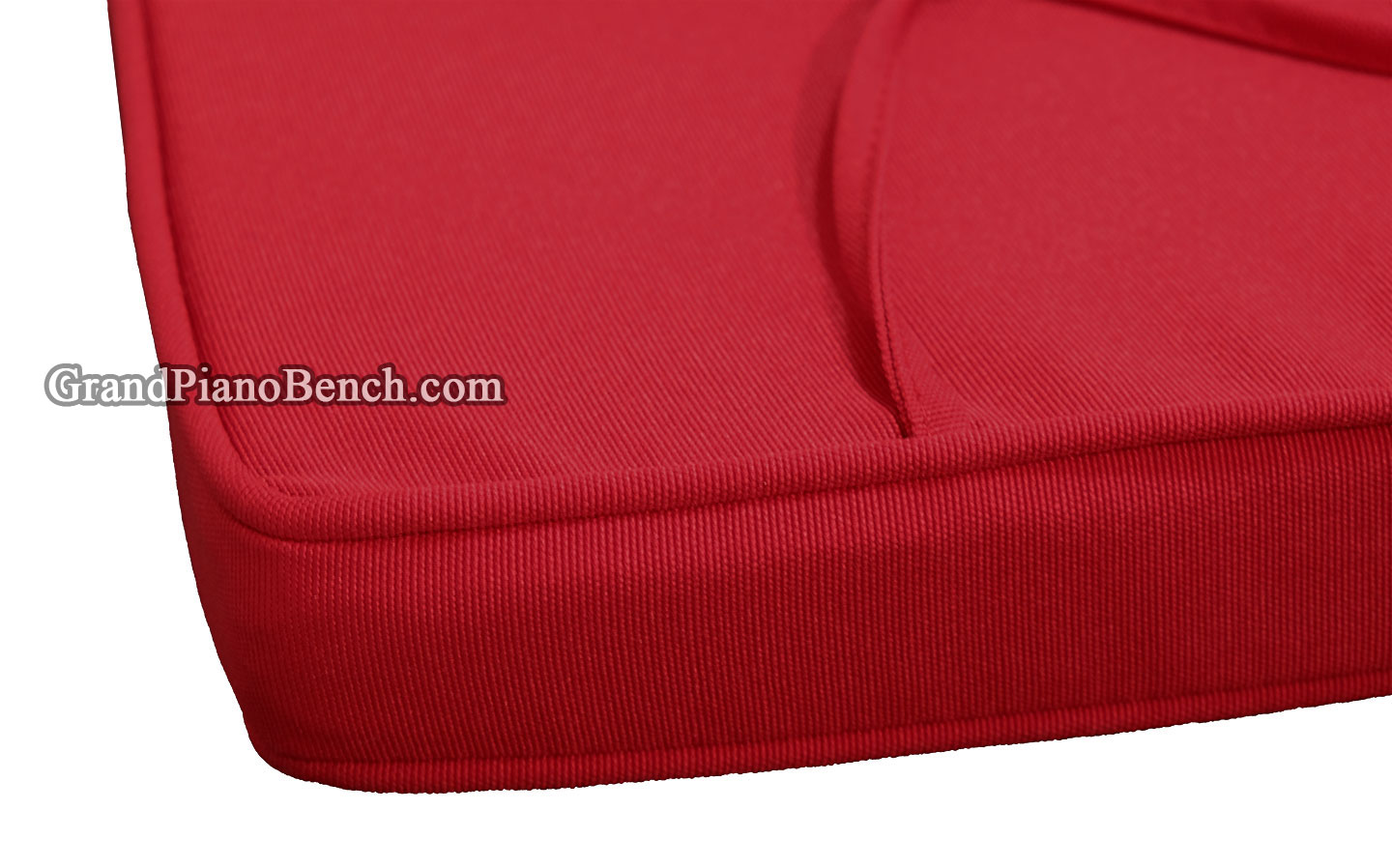 Piano Bench Cushion with Ties